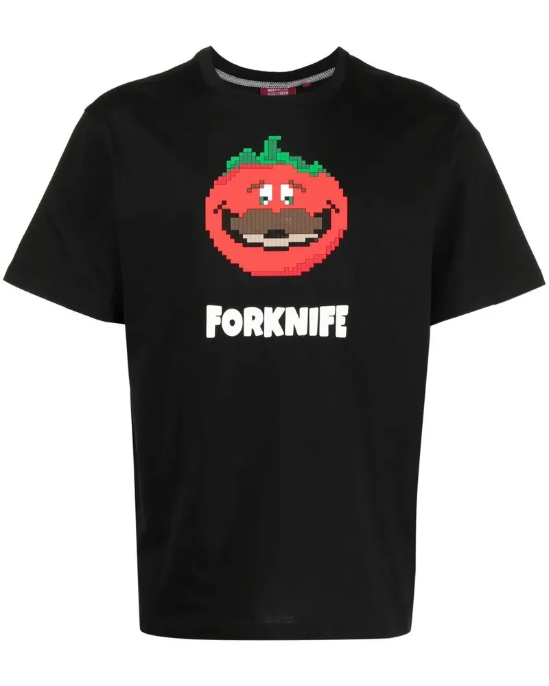 Mostly Heard Rarely Seen Forknife T-Shirt - Schwarz Schwarz