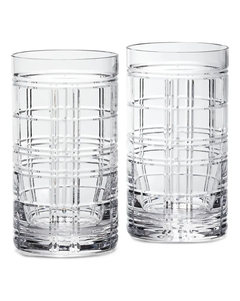 Ralph Lauren Home Hudson Plaid Barware Collection (6er-Set) - Weiß Weiß