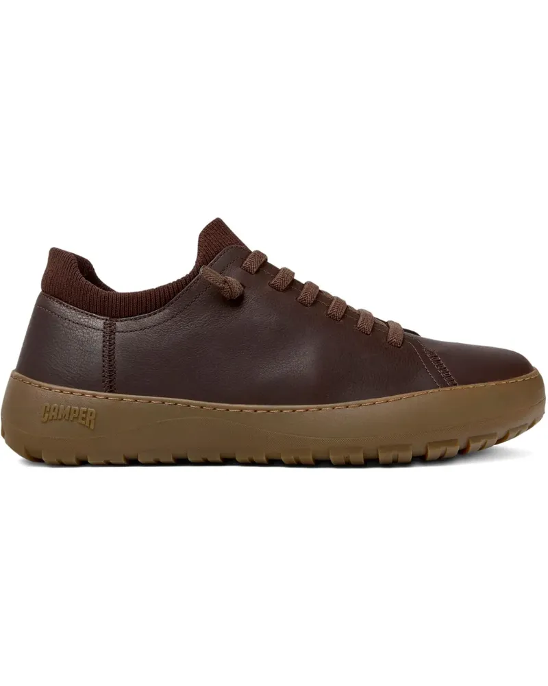 Camper Peu Serra Sneakers mit geripptem Kragen - Braun Braun