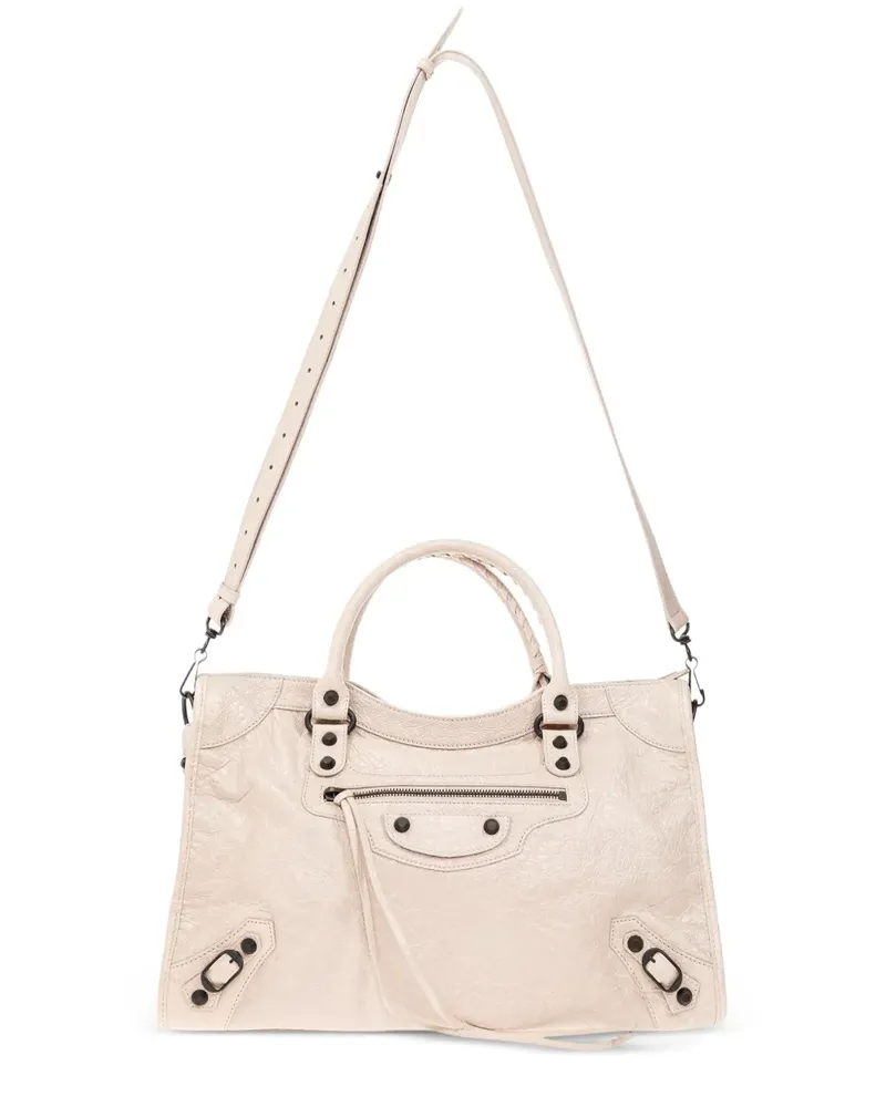 Balenciaga Mittelgroße Le City Tote Bag - Nude Nude