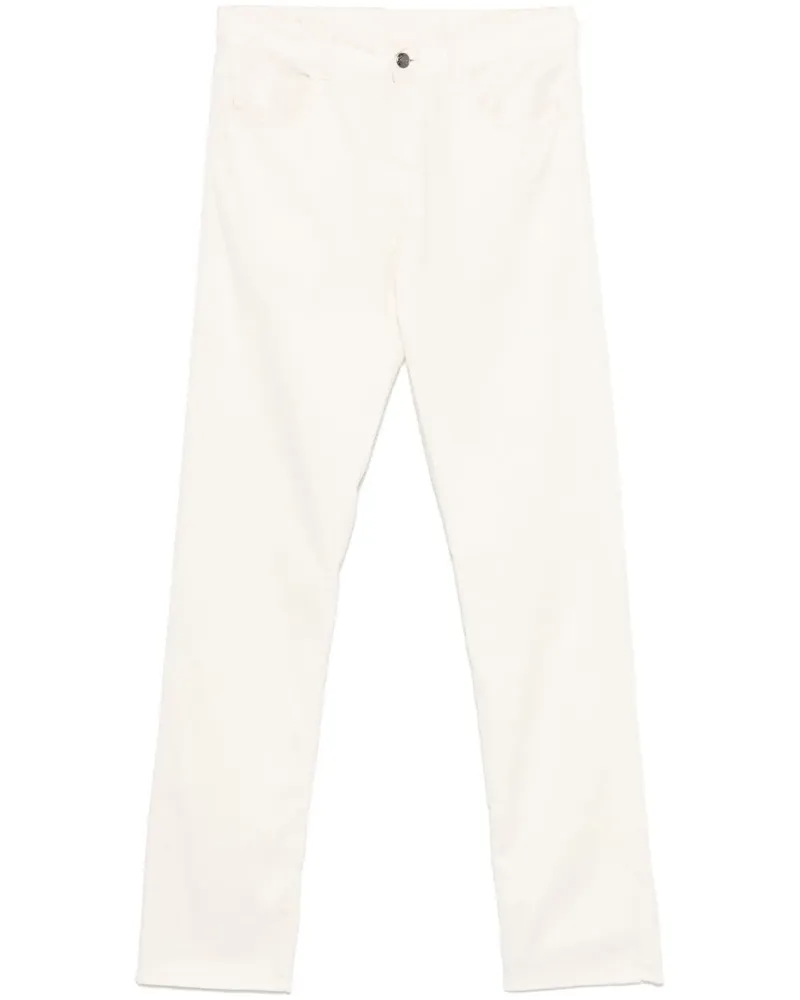 Canali Hose mit geradem Bein - Gelb Gelb