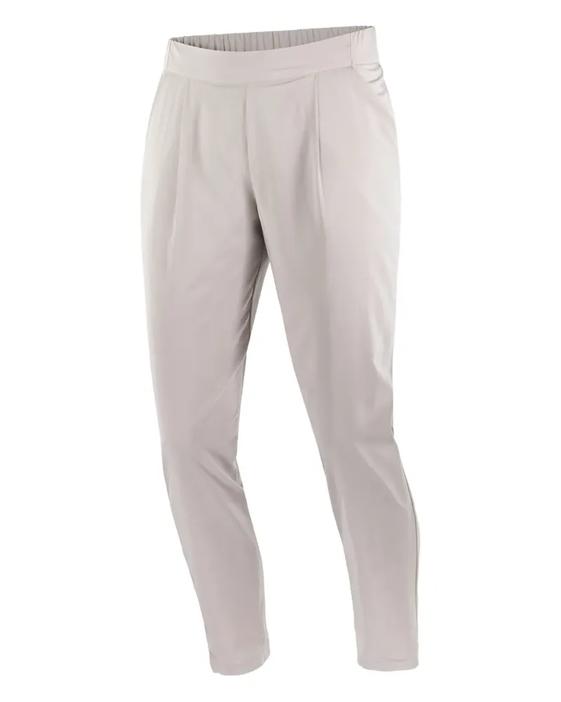 Salomon Hose mit Falten - Nude Nude