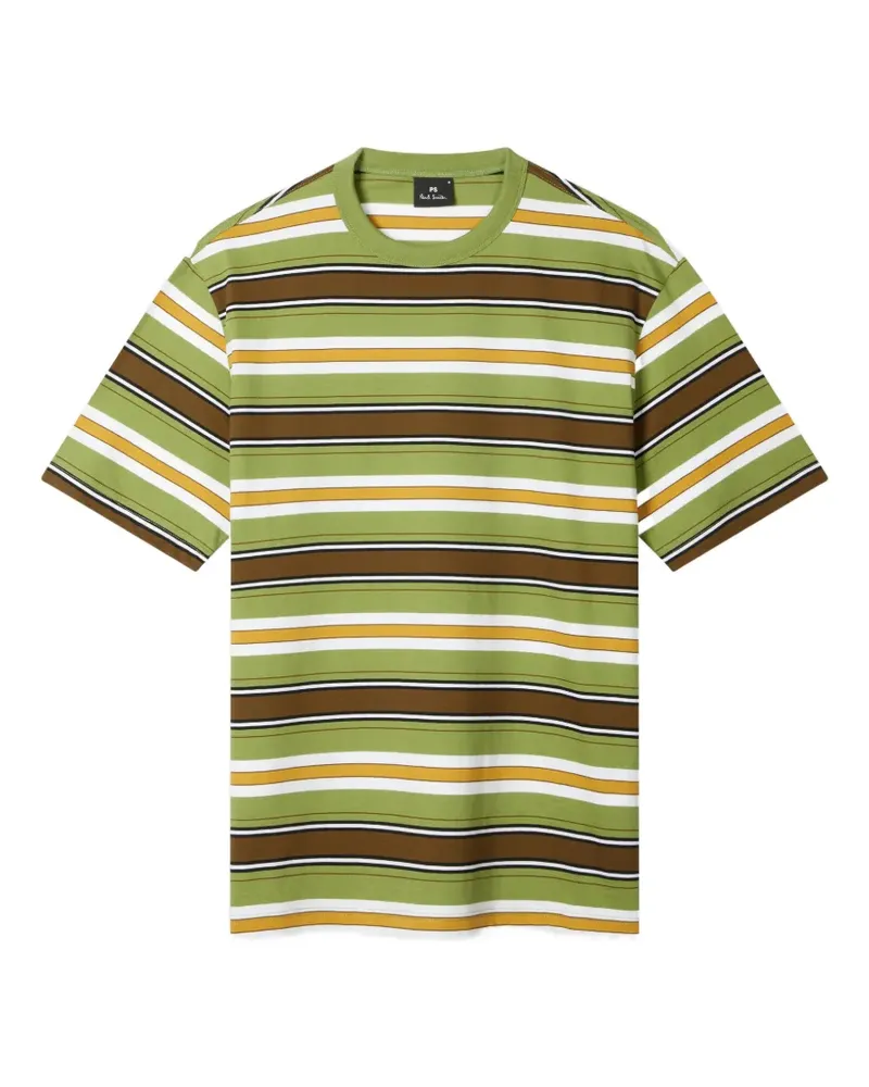 Paul Smith striped T-shirt - Grün Grün