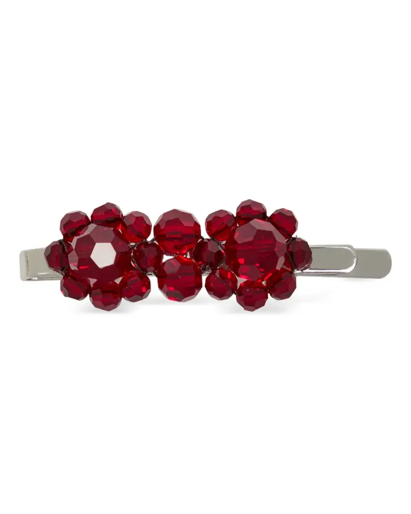 Simone Rocha flower-design hair clip - Rot Rot
