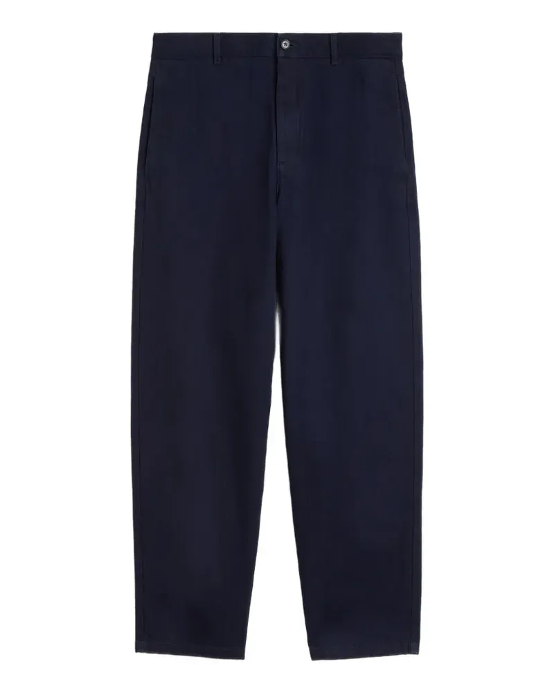 Jil Sander Cropped-Jeans mit Tapered-Bein - Blau Blau