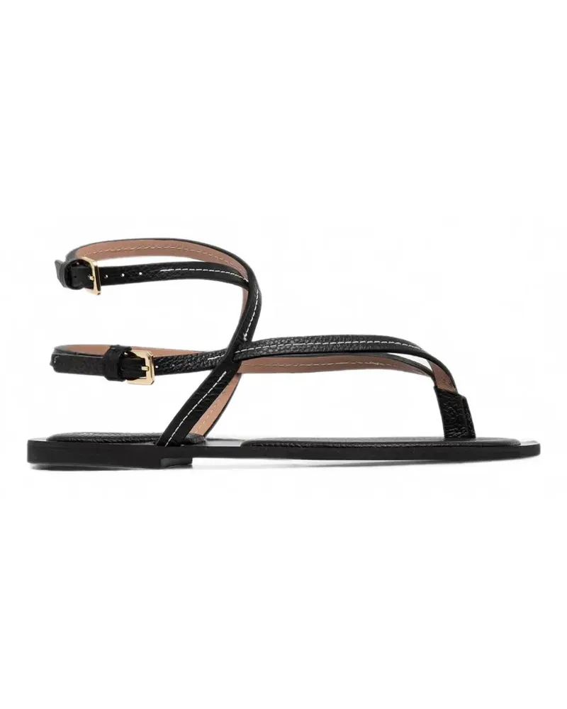 Pollini Capri Sandalen 60mm - Schwarz Schwarz