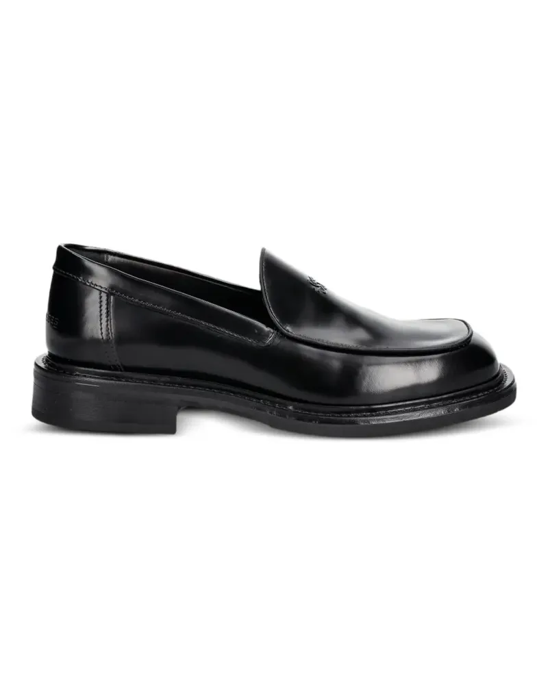 Filling Pieces Loafer mit eckiger Kappe - Schwarz Schwarz