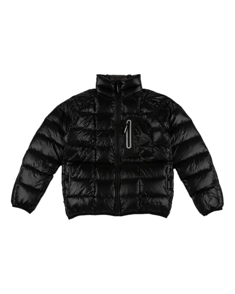 and wander quilted jacket - Schwarz Schwarz