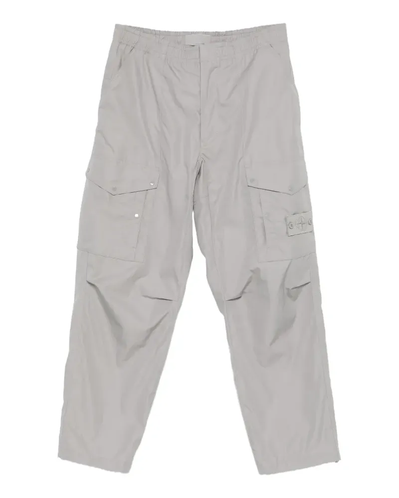 Stone Island Hose mit aufgesetzter Tasche - Grau Grau