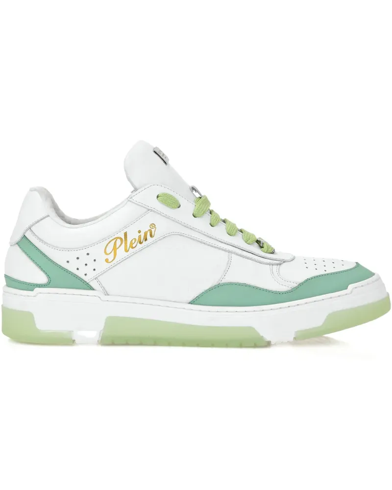 Philipp Plein Sneakers mit Schnürung - Weiß Weiß
