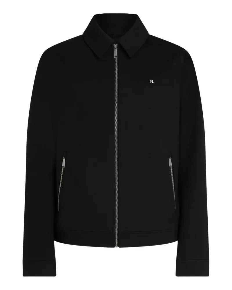 Karl Lagerfeld Punto Hemdjacke - Schwarz Schwarz