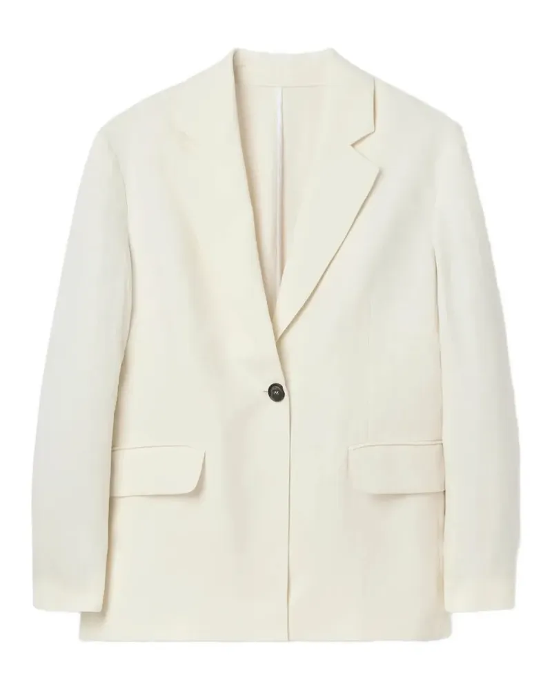 House of Dagmar single-breasted blazer - Nude Nude