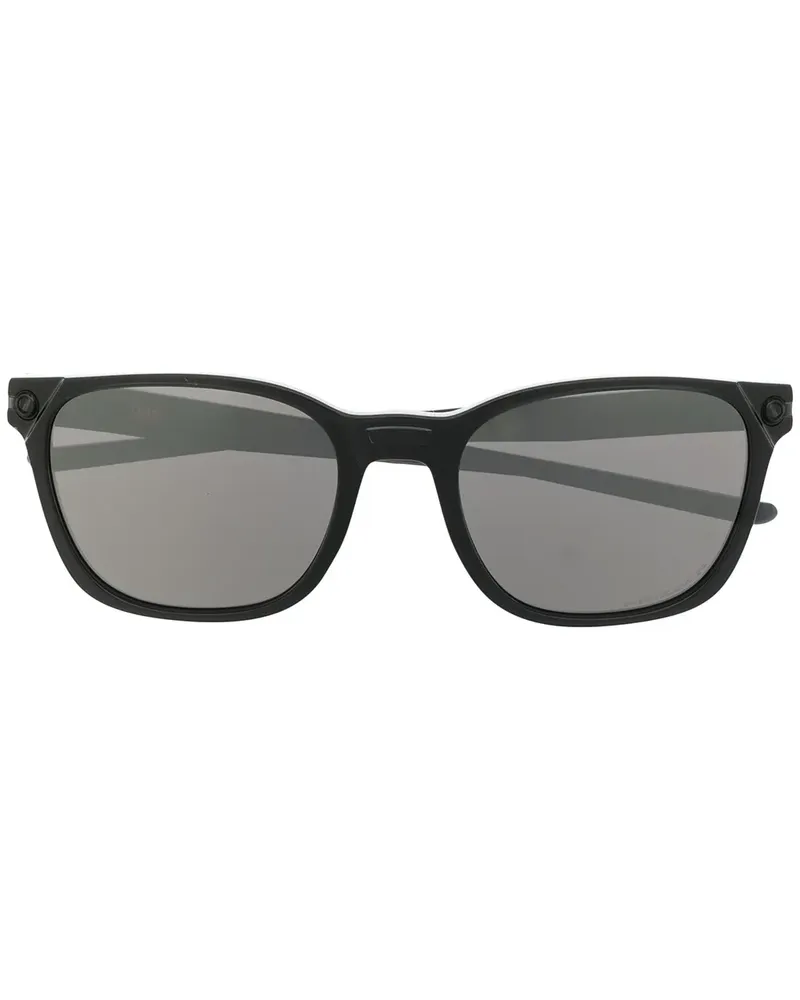 Oakley Eckige Ojector Sonnenbrille - Schwarz Schwarz