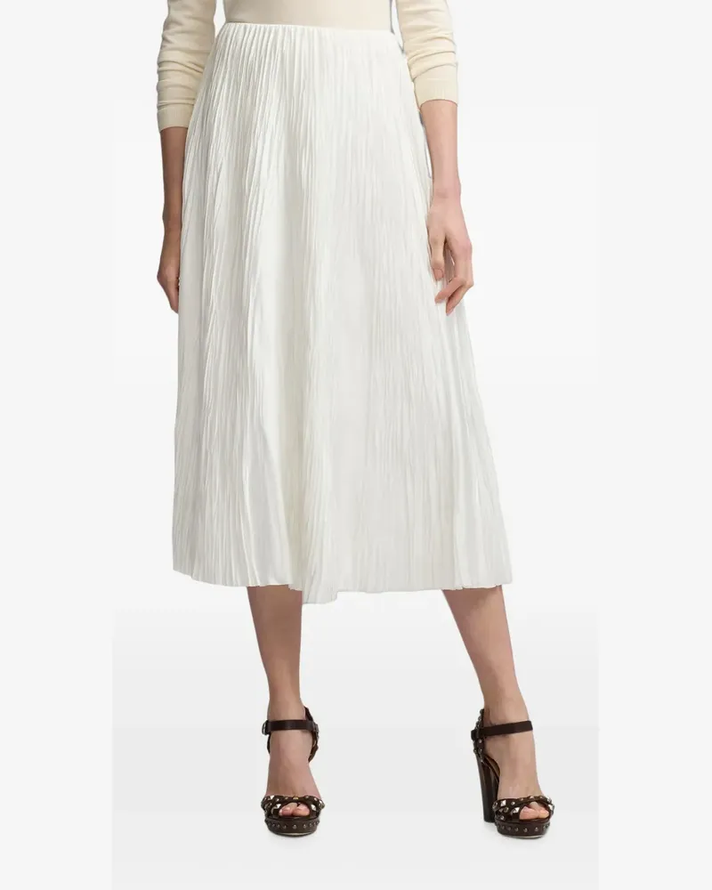 Ralph Lauren Malone Midirock - Weiß Weiß
