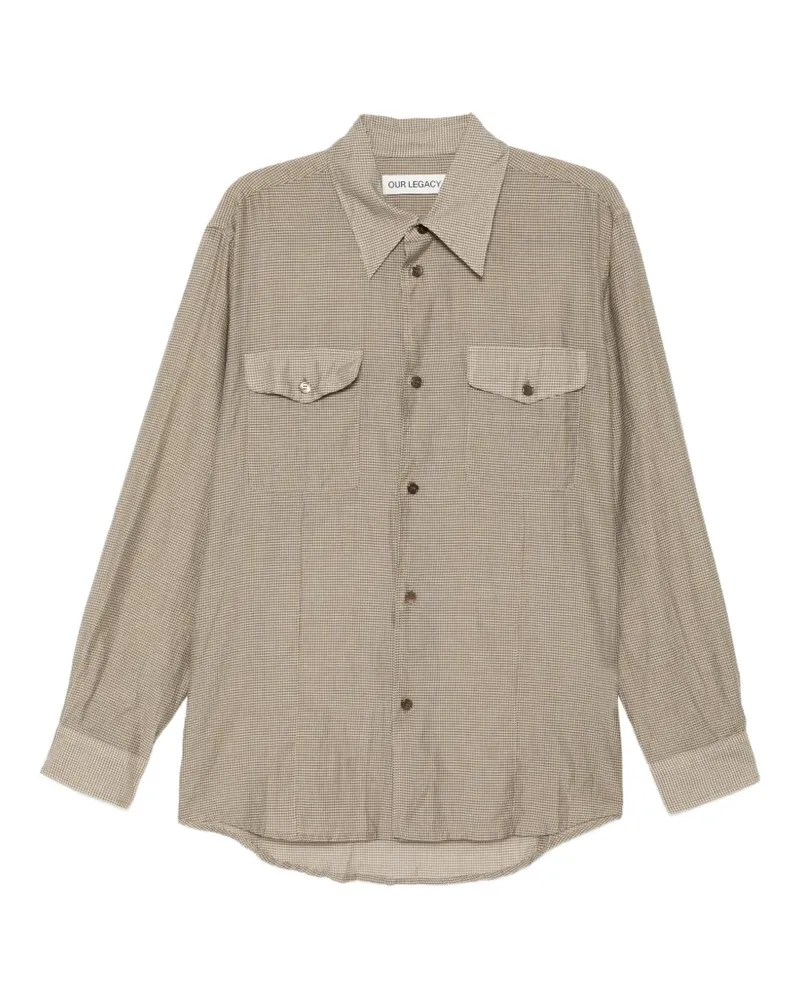 Our Legacy Plough shirt - Nude Nude