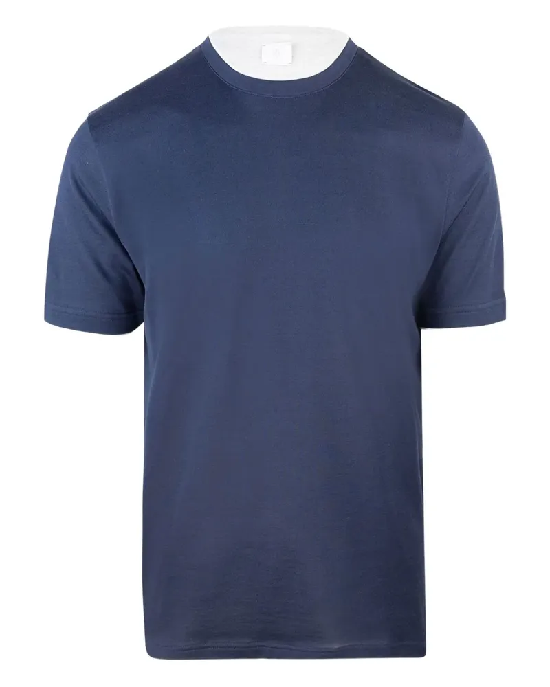 Eleventy Klassisches T-Shirt - Blau Blau