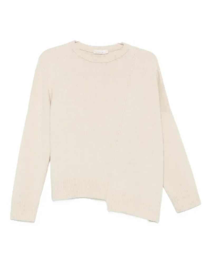 Liviana Conti Asymmetrischer Pullover - Nude Nude