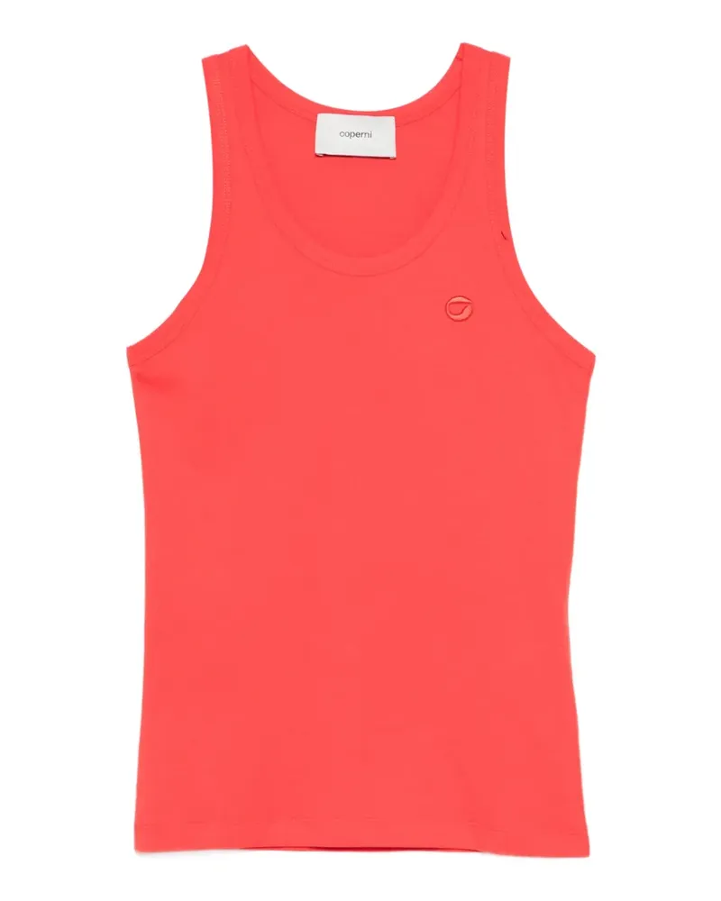 COPERNI logo-embroidered tank top - Rot Rot
