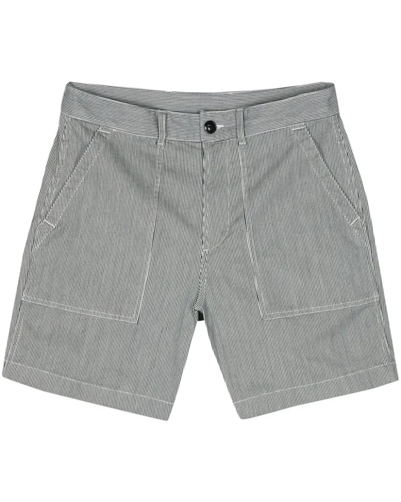 Woolrich Gestreifte Bermudas - Blau Blau