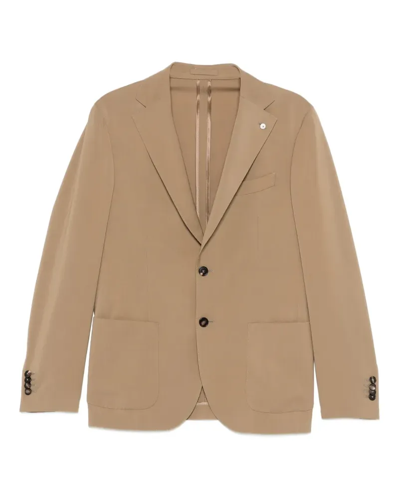 Luigi Bianchi Mantova single-breasted suit - Braun Braun