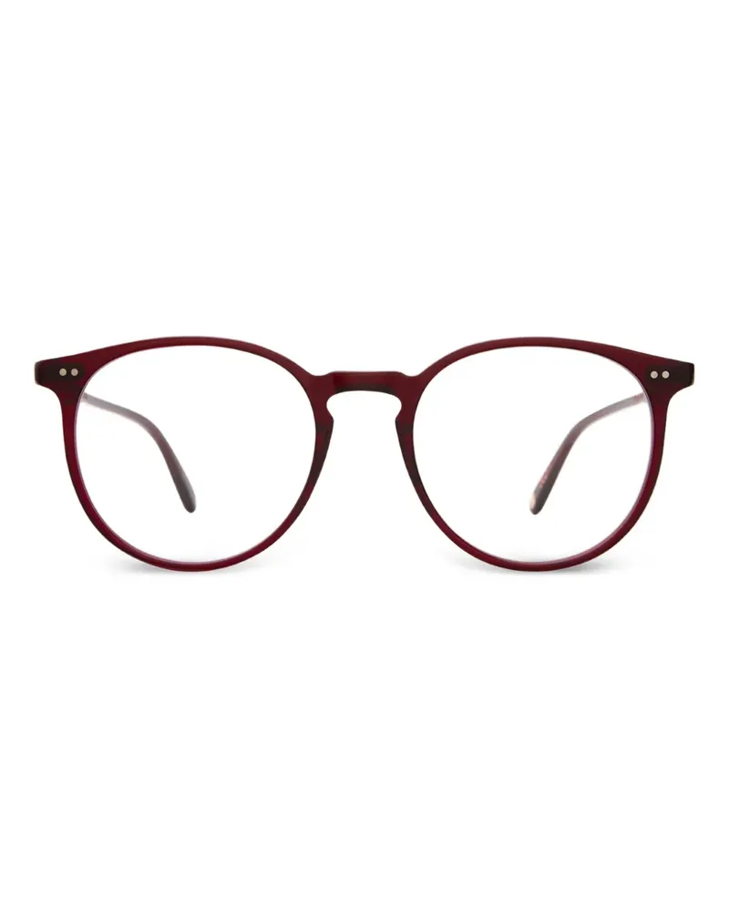 Garrett Leight Morningside Brille mit rundem Gestell - Braun Braun