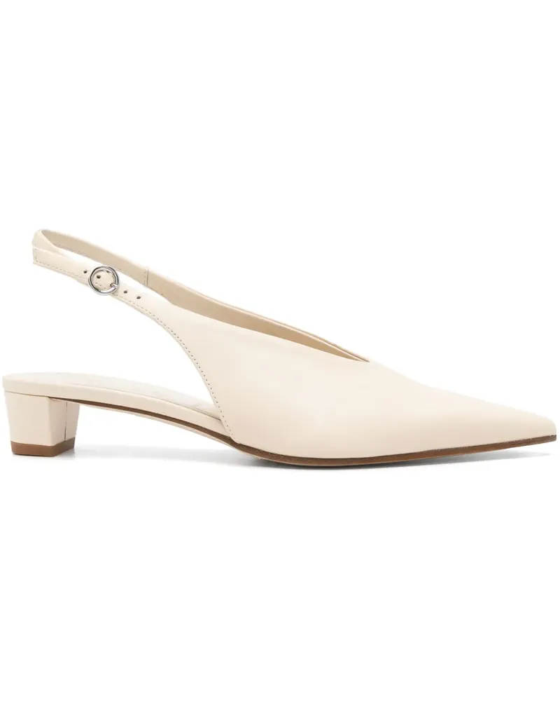 aeyde Slingback-Pumps 30mm - Nude Nude