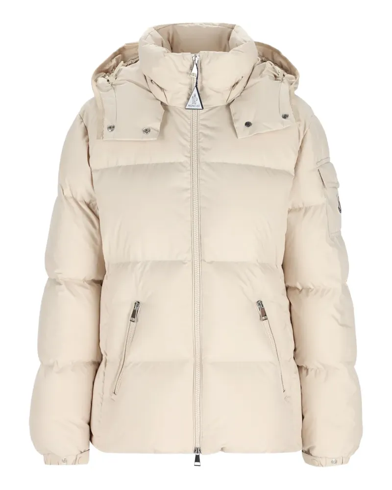 Moncler Maire Daunenjacke mit Boudin-Steppung - Nude Nude