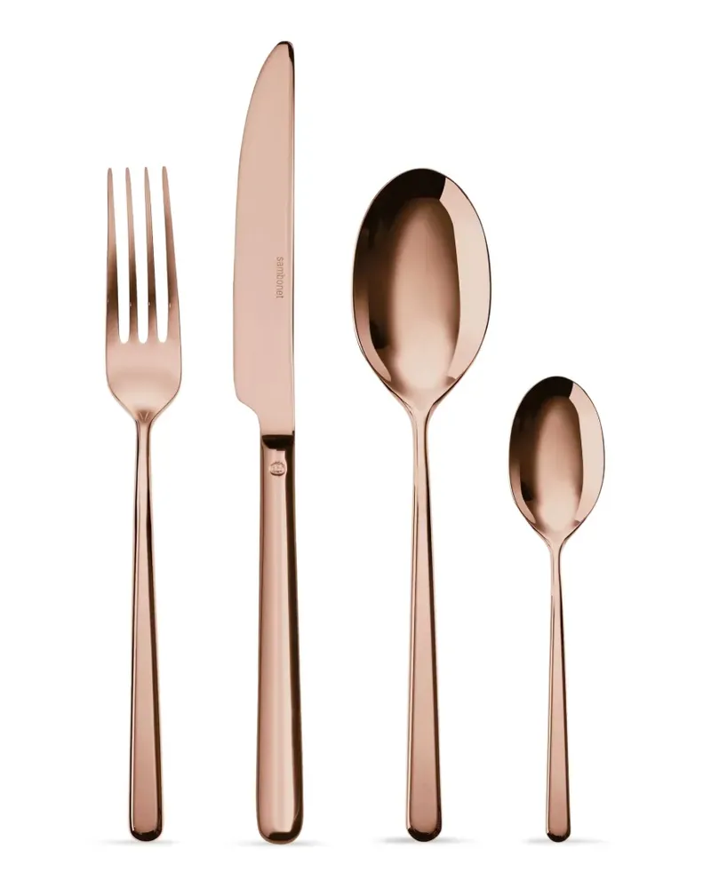 Sambonet Linear Besteck (für 6 Personen) - Rosa Rosa