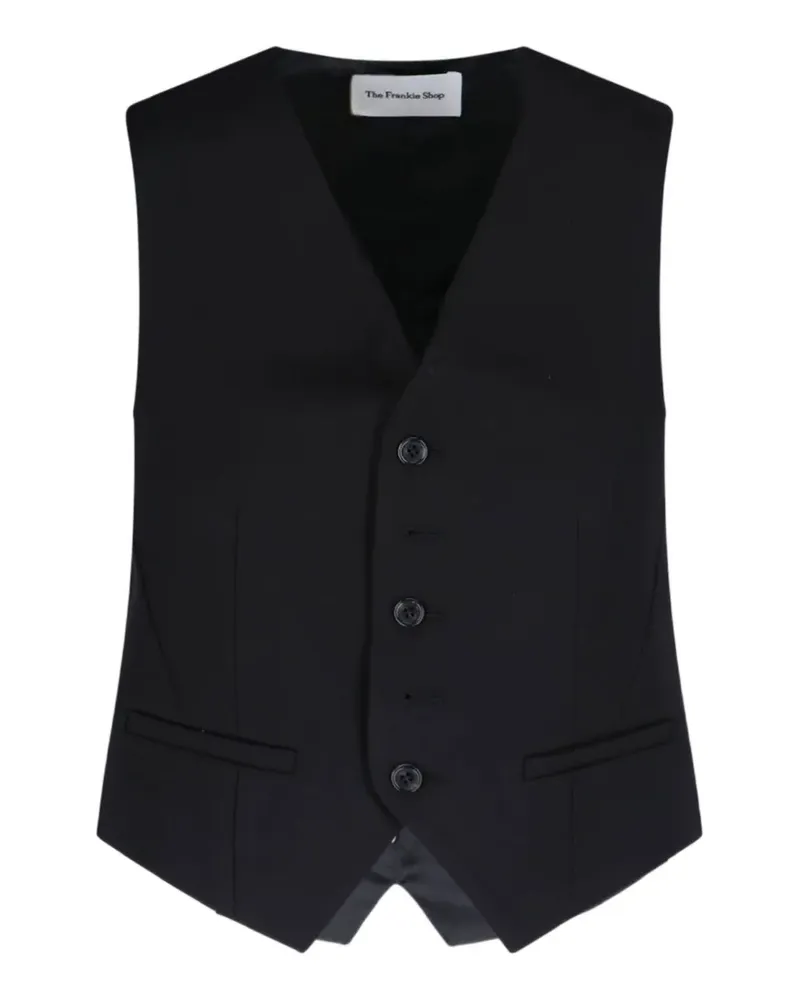 FRANKIE Shop Gelso waistcoat - Schwarz Schwarz