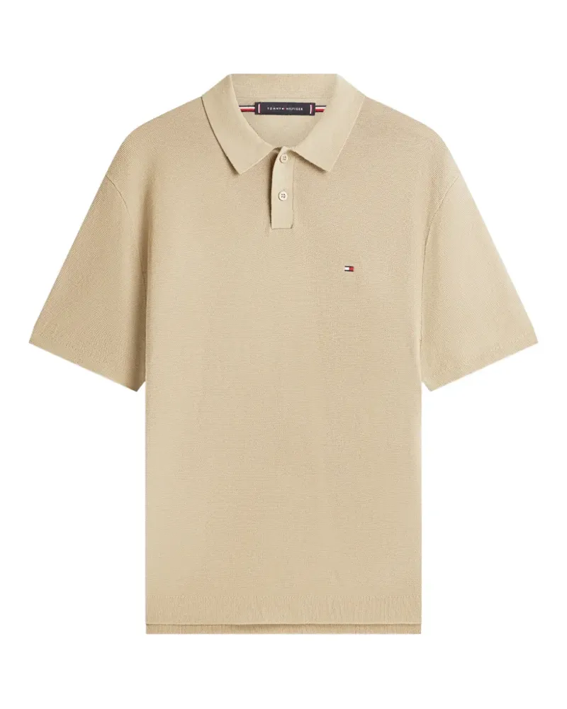 Tommy Hilfiger short-sleeve polo shirt - Nude Nude