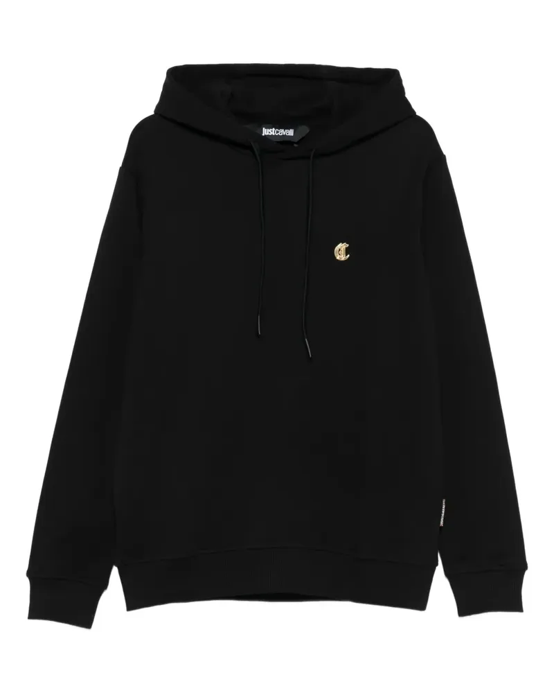 Just Cavalli Klassischer Hoodie - Schwarz Schwarz