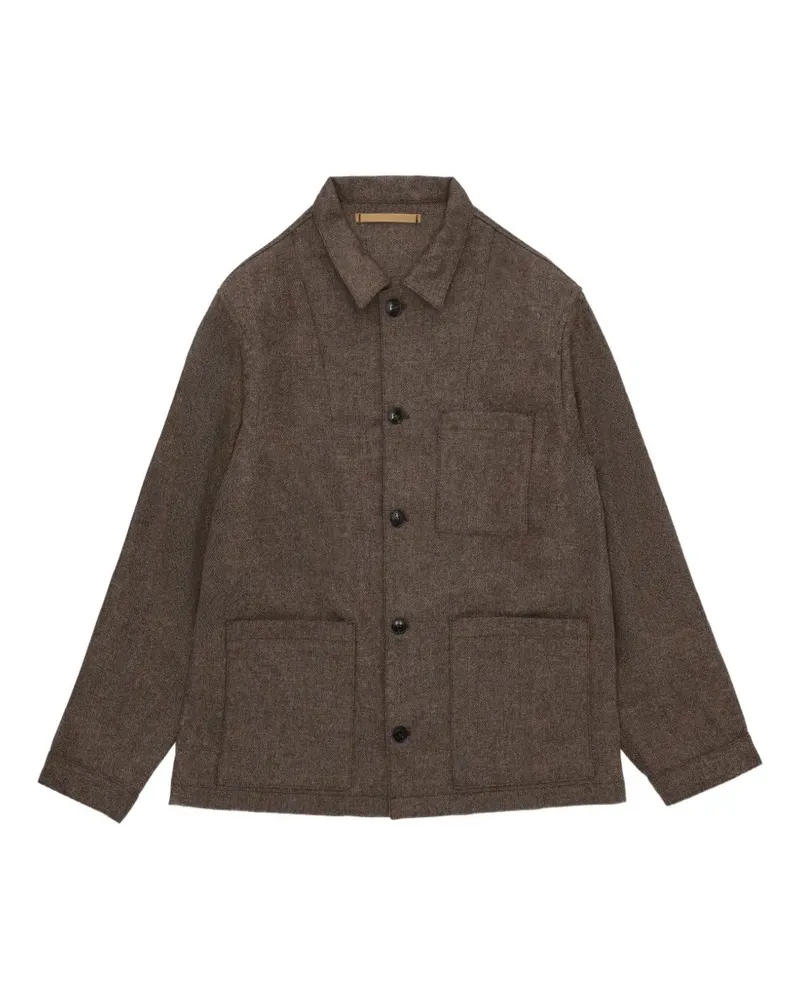 Fortela Tristan shirt jacket - Braun Braun