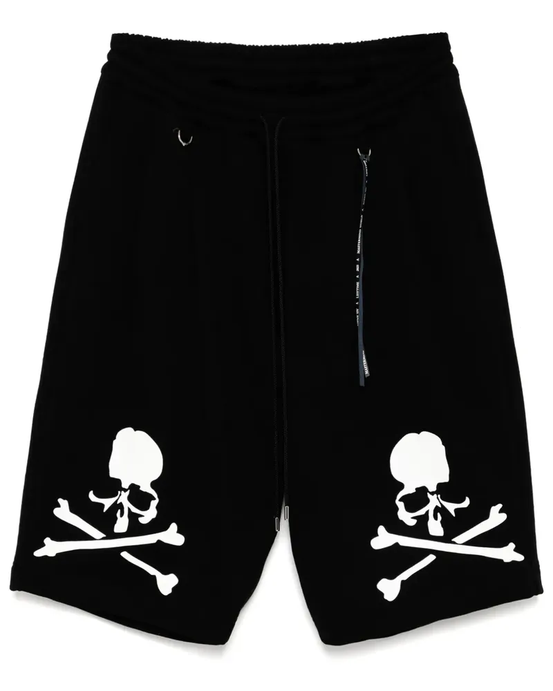 Mastermind World Shorts mit Logo-Print - Schwarz Schwarz