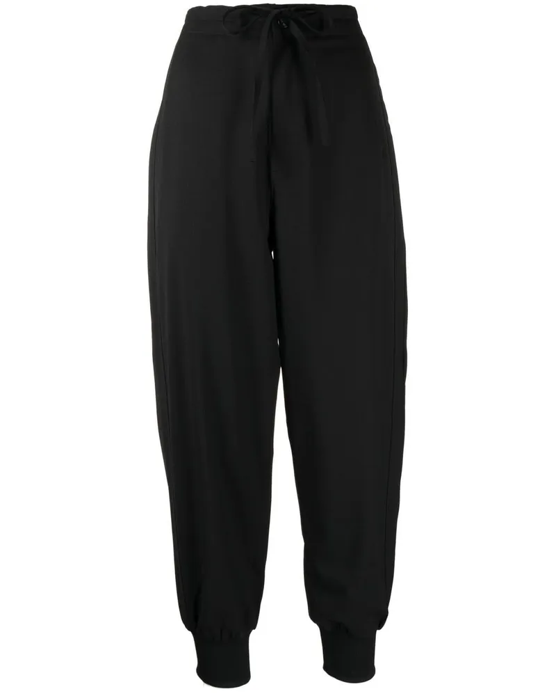 Y-3 Jogginghose mit Logo-Print - Schwarz Schwarz