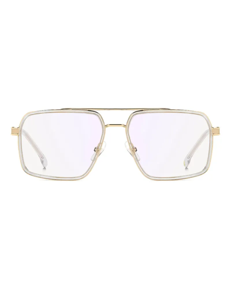 Carrera 1146 geometric-frame glasses - Gold Gold