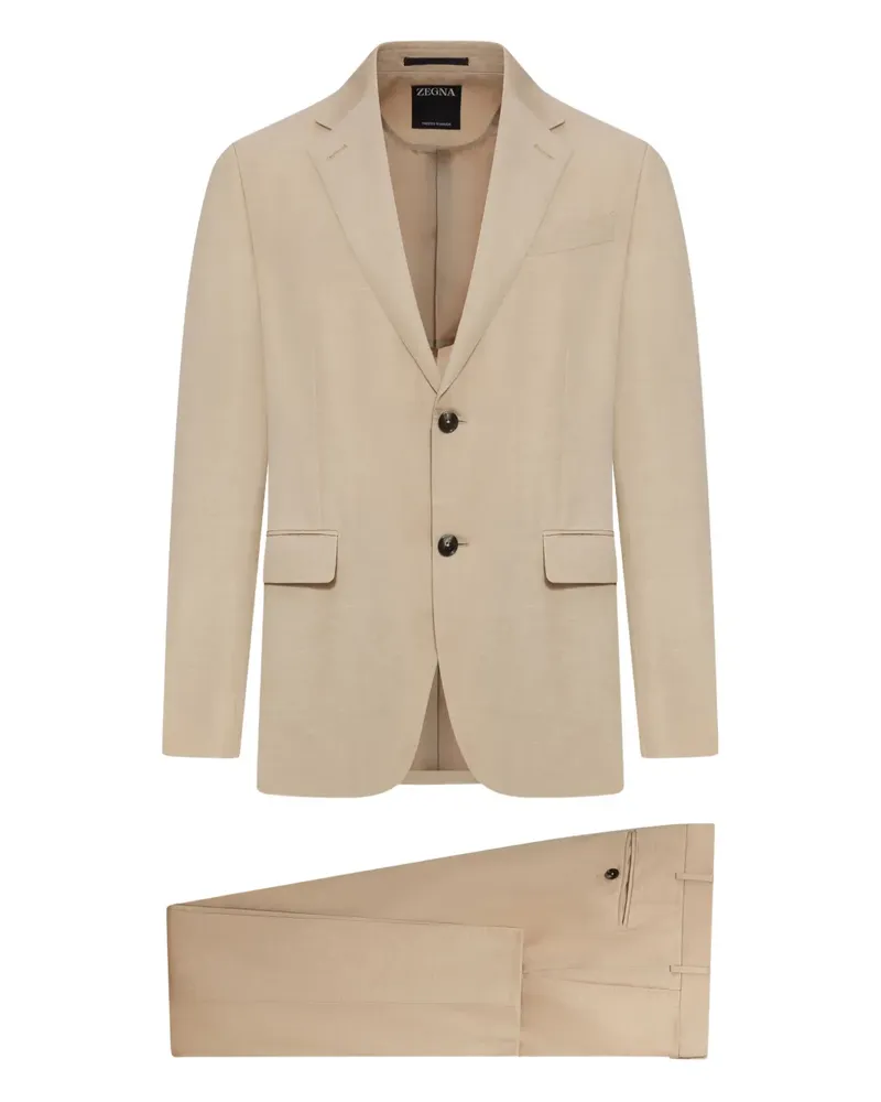 Ermenegildo Zegna Zweiteiliger Anzug - Nude Nude