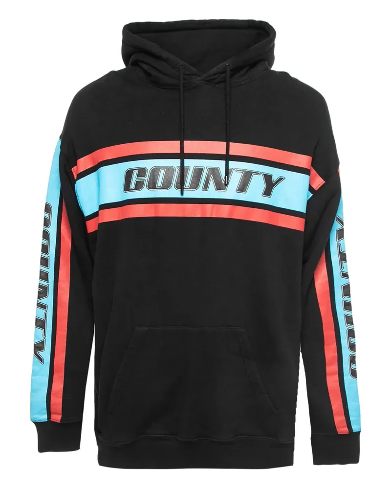 Marcelo Burlon | County of Milan 2024 Hoodie mit Logo-Print - Schwarz Schwarz