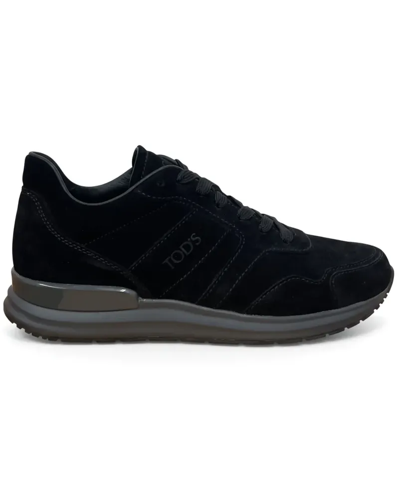 TOD'S Sneakers aus Wildleder - Schwarz Schwarz