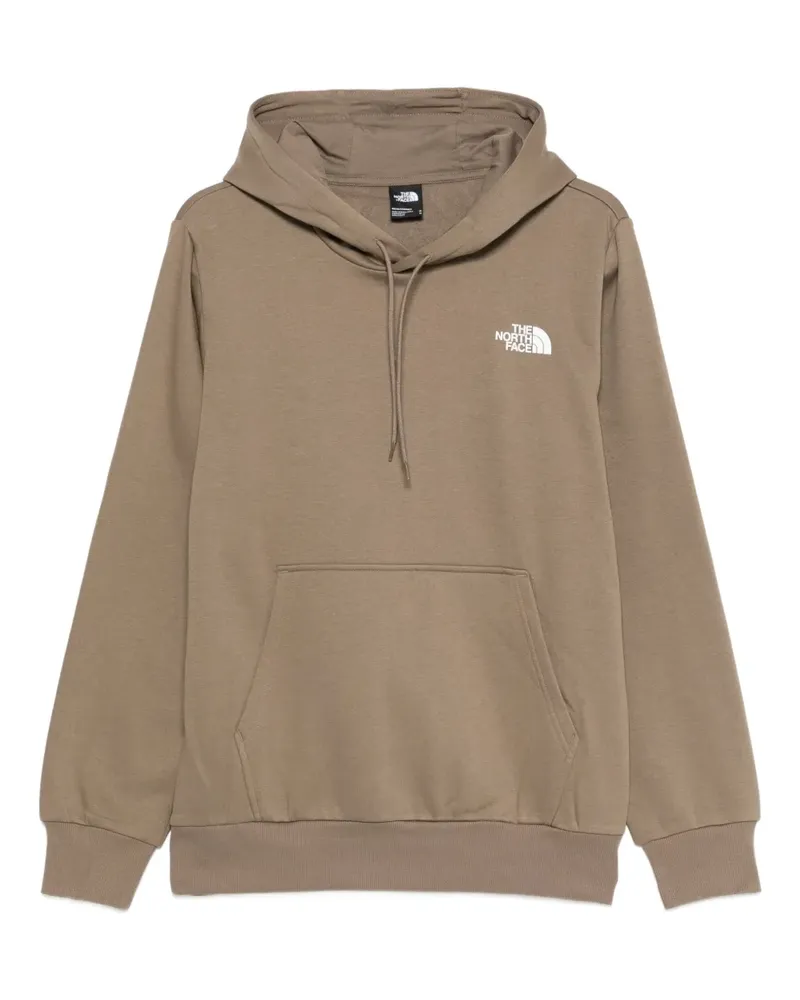 The North Face Hoodie mit Logo - Braun Braun
