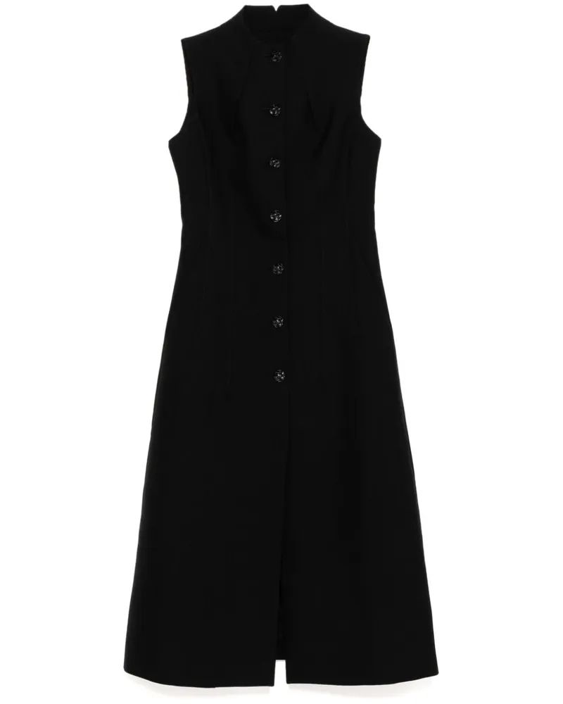 SHIATZY CHEN Trägerkleid aus Wolle - Schwarz Schwarz