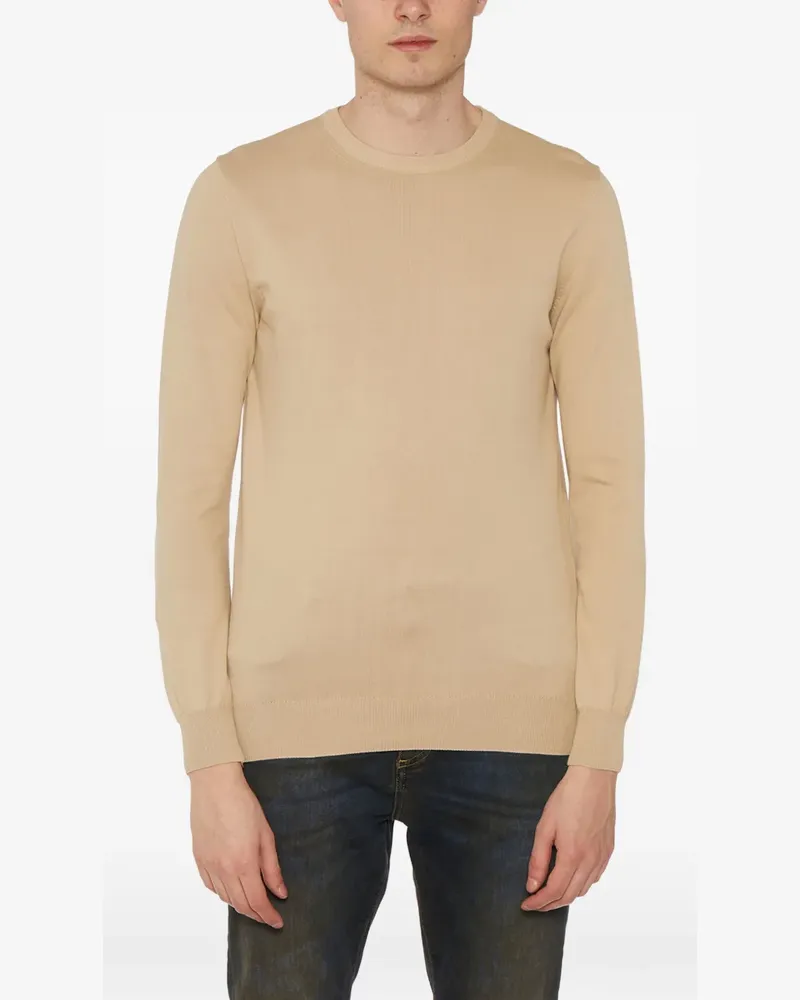 Daniele Alessandrini crew-neck sweater - Nude Nude