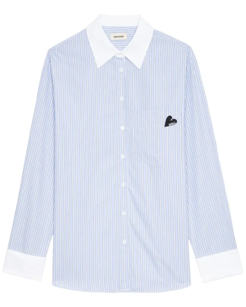 Zadig & Voltaire Morning Hemd - Blau Blau