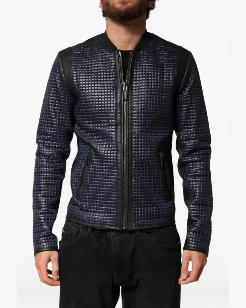 Dolce & Gabbana Gesteppte Jacke - Blau Blau