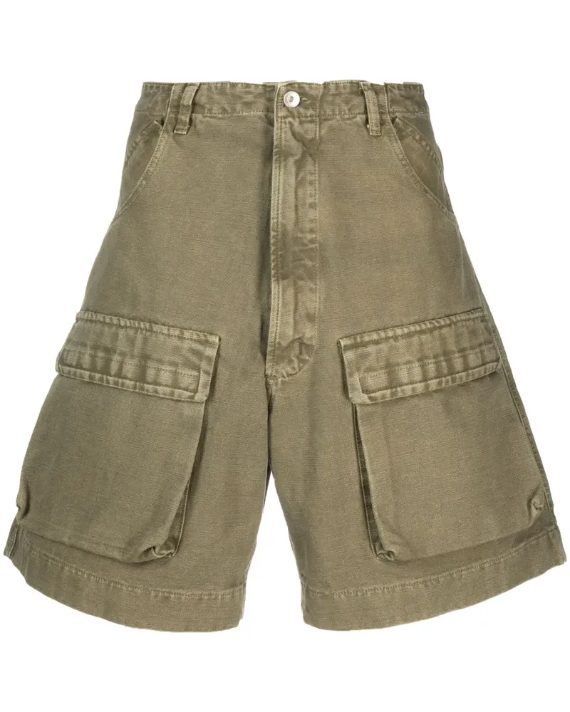 1989 STUDIO Cargo-Shorts mit Klappentaschen - Grün Grün