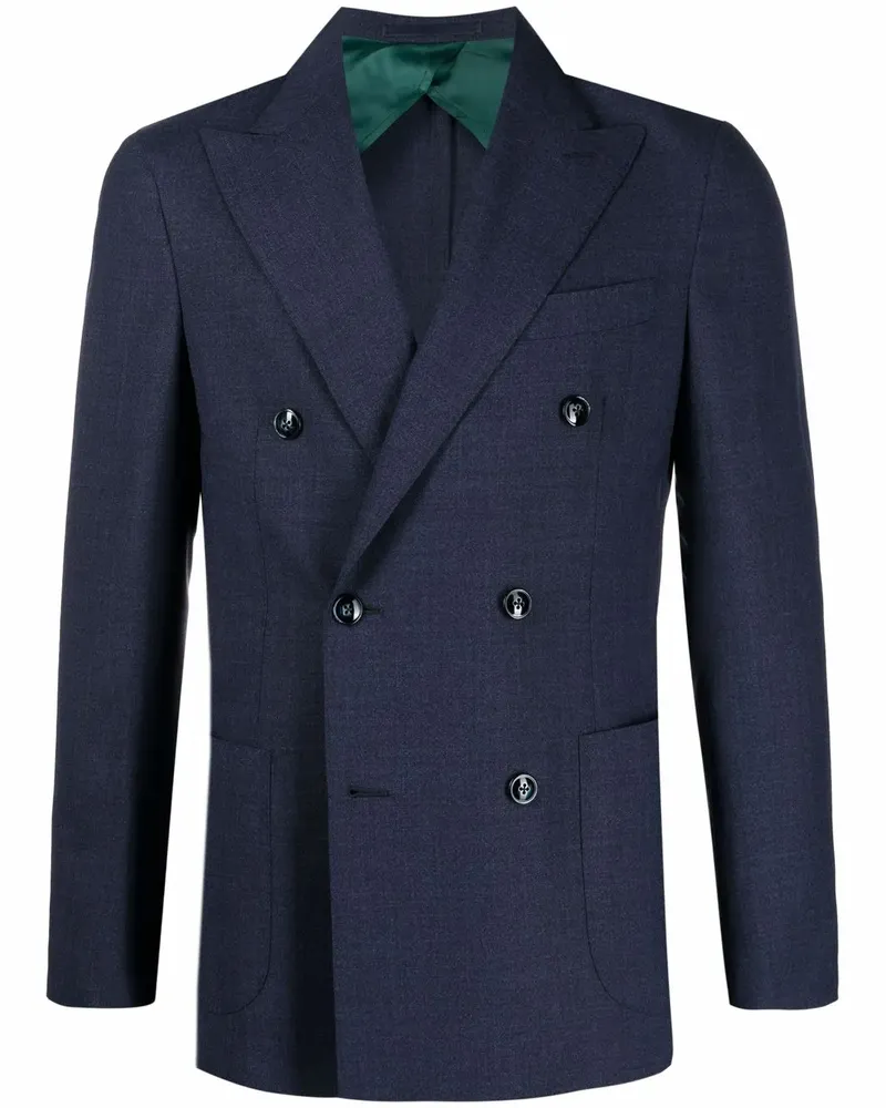 BARBA Doppelreihiges Sakko - 01U blu 01u