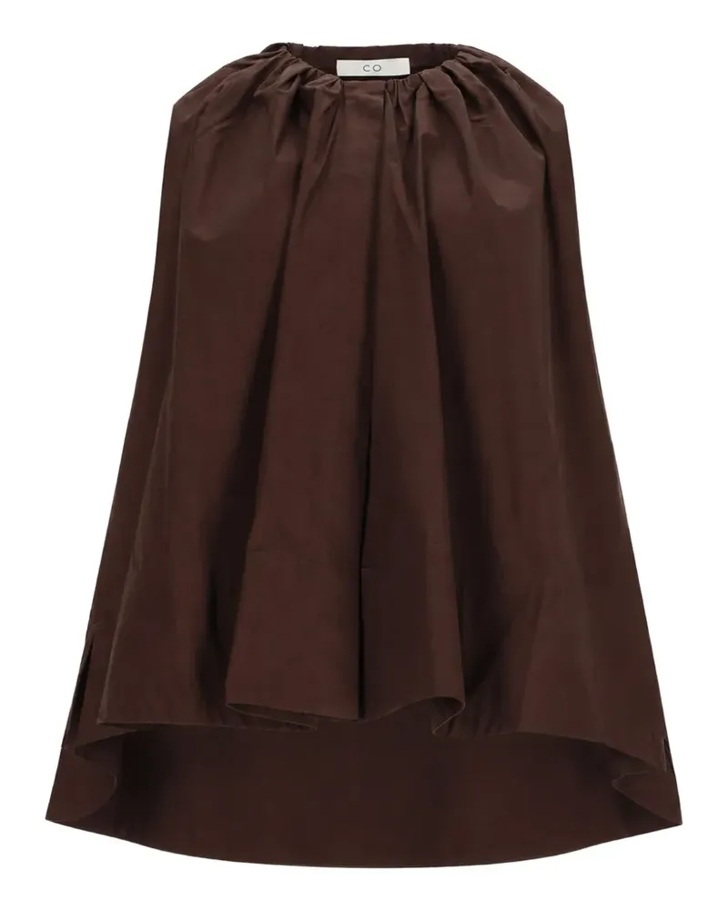 Co Gerafftes Top - Braun Braun