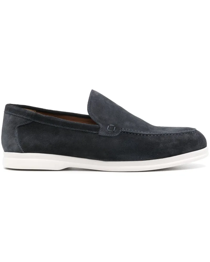 Doucal´s Loafer aus Wildleder - Blau Blau