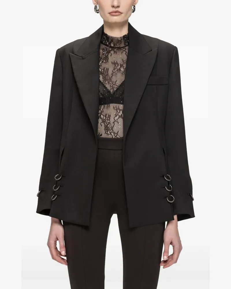 NISSA Blazer mit geradem Bein - Schwarz Schwarz