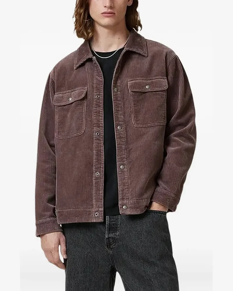 AllSaints Hemd aus Cord - Braun Braun
