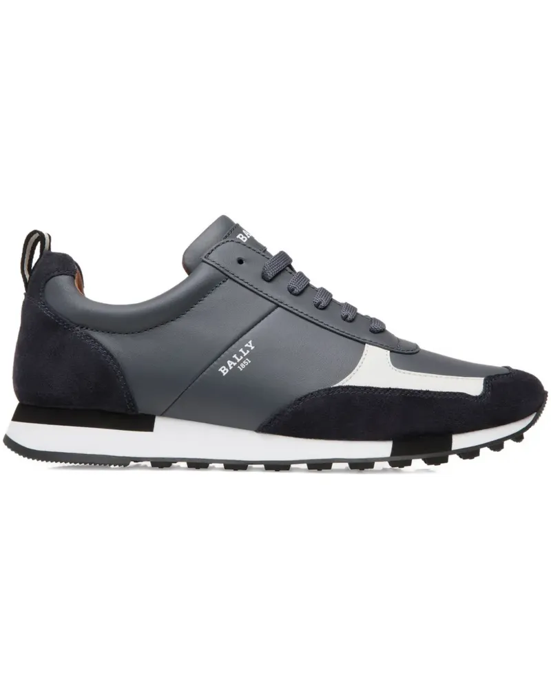 Bally Sneakers mit Ledereinsätzen - Grau Grau